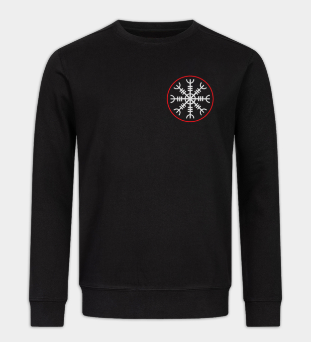 Ægishjálmur Embroidered Sweatshirt