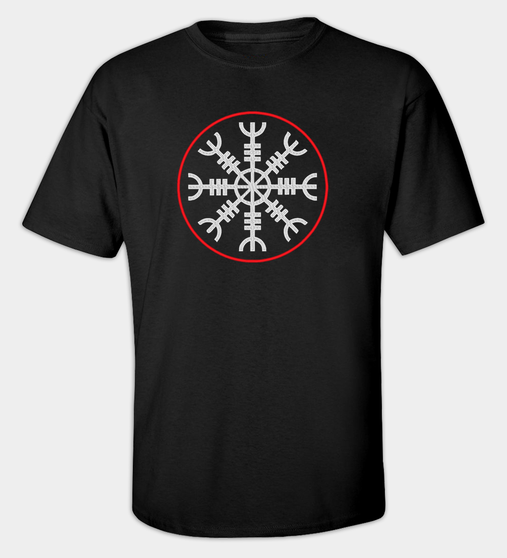 Helm of Terror Embroidered T-shirt Helm of Terror Embroidered T-shirt