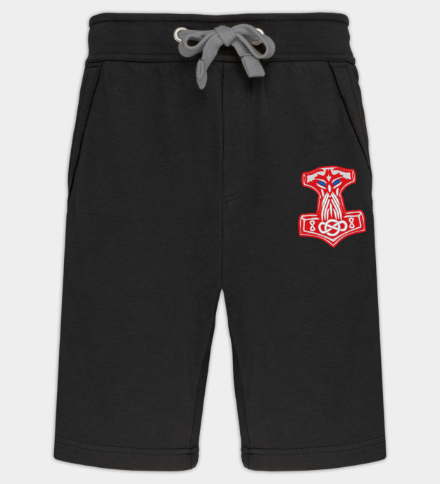 Mjolnir Embroidered Bermuda Shorts