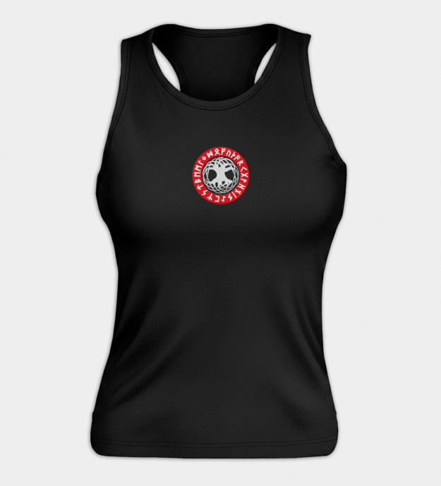 Runic Yggdrasil Embroidered Women's Tank Top