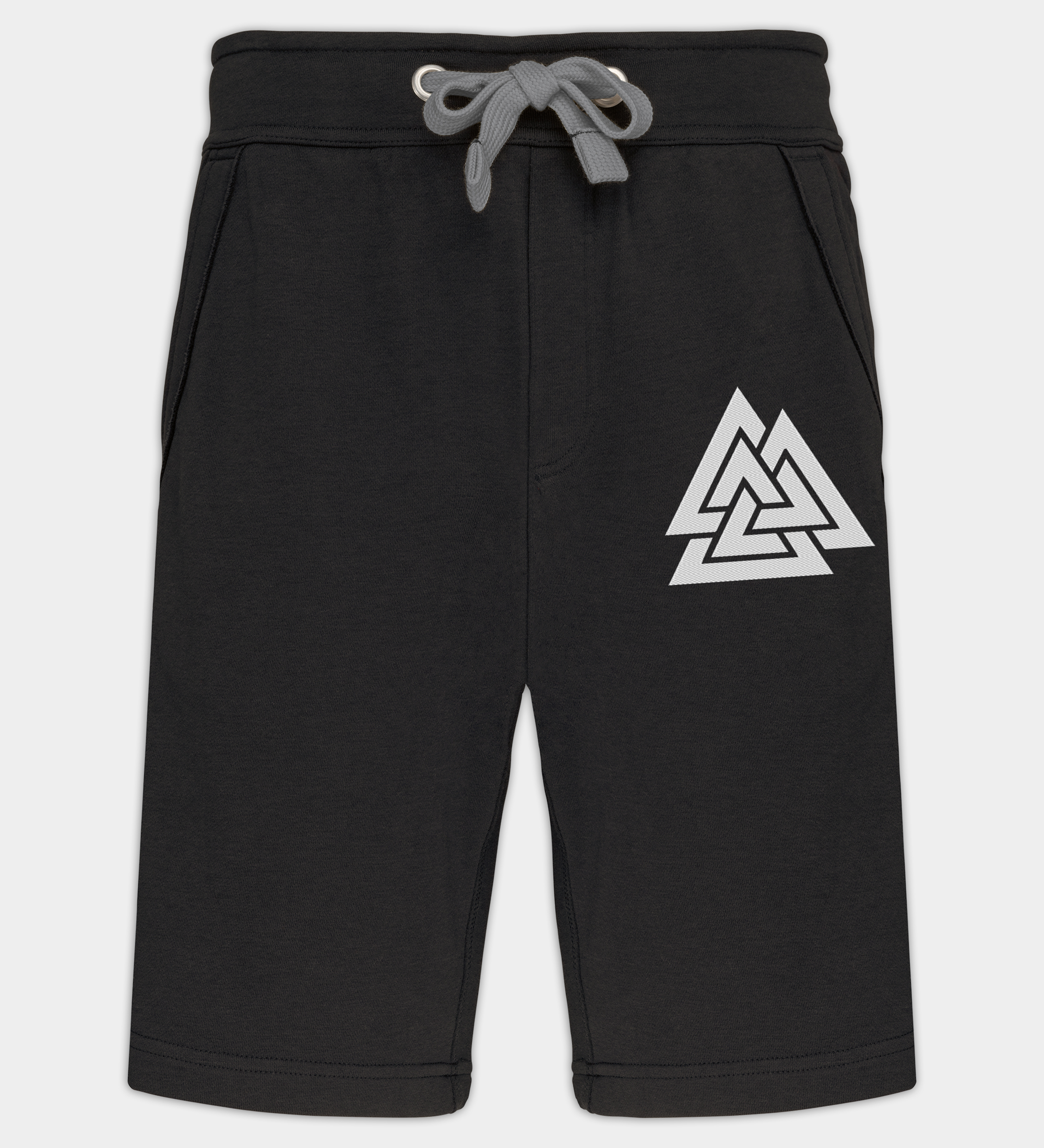 Valknut Embroidered Bermuda Shorts Valknut Embroidered Bermuda Shorts