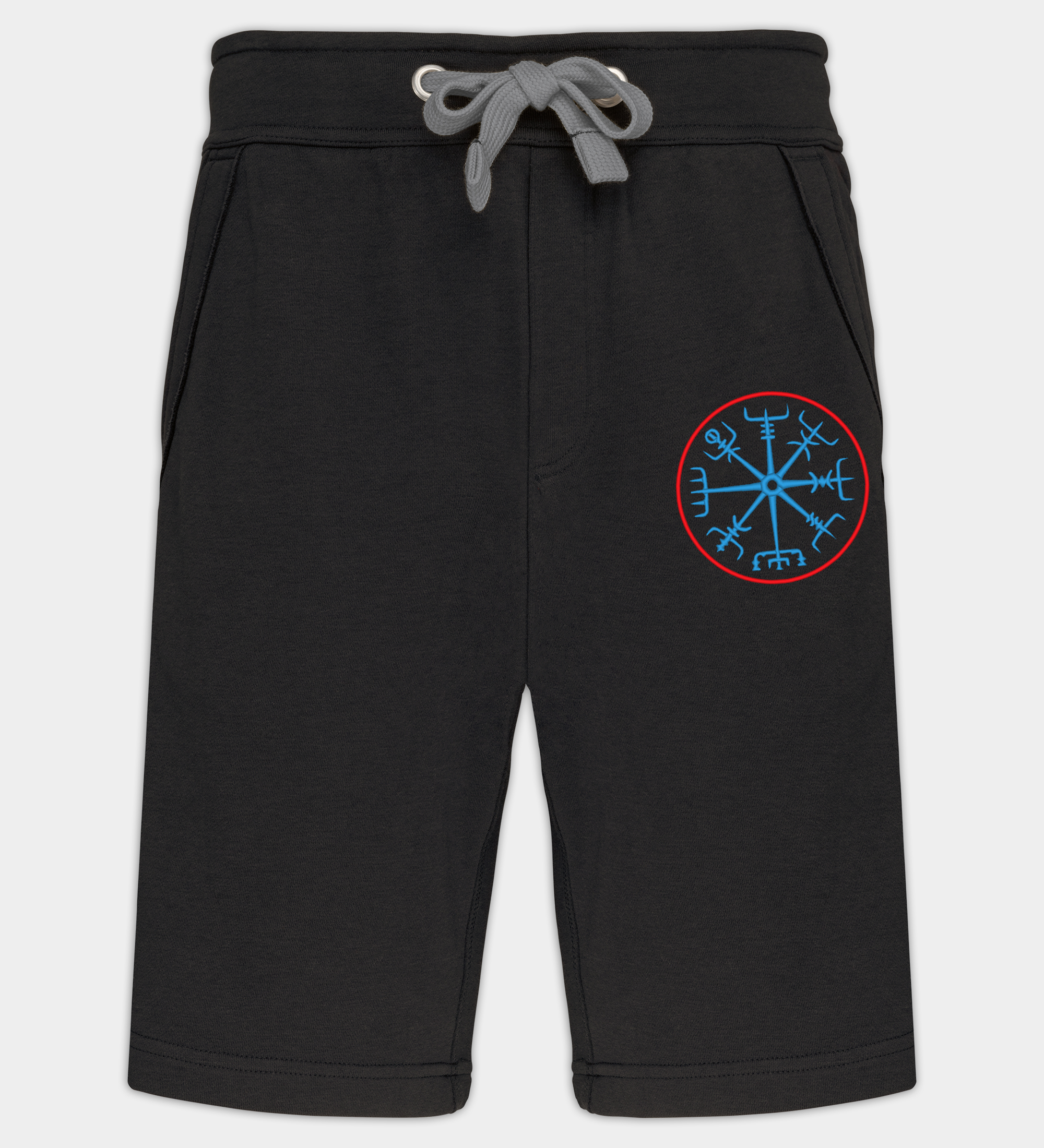 Vegvísir Embroidered Bermuda Shorts Vegvísir Embroidered Bermuda Shorts